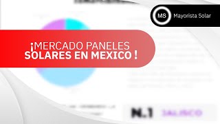 Como es el mercado paneles solares en Mexico Datos curiosos [upl. by Nadual950]