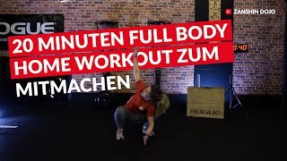 Zanshin Dojo Full Body Home Workout mit Jacky [upl. by Yenterb923]