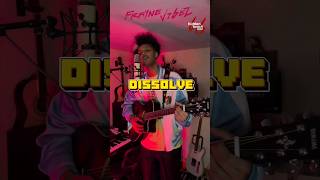 fraynevibez cover of Dissolve by joji 🫠💧🎤🎵🎶🔊🔥🔥 [upl. by Hakym]