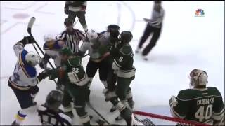 2015  Game 3 CDSF St Louis Blues Vs Minnesota Wild April 20th 2015 HD [upl. by Springer154]