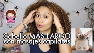 hacer CRECER EL CABELLO con masajes capilares  ¿Cómo hacerlos 🌴 [upl. by Toor45]