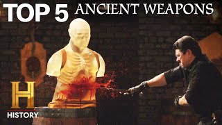 Forged in Fire TOP 5 WEAPONS OF THE ANCIENT WORLD [upl. by Deraj]