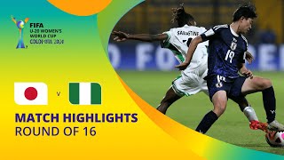 Japan v Nigeria  FIFA U20 Womens World Cup Colombia 2024  Match Highlights [upl. by Heddi400]