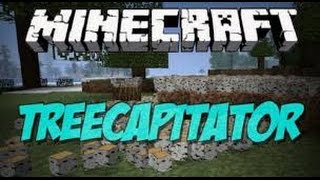 Minecraft Mod ShowcaseTreecapitator 1710 [upl. by Alusru]