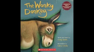 The Wonky Donkey Read aloud childrens book [upl. by Ykcim]