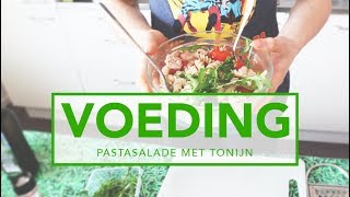 Pastasalade met Tonijn  Voeding  Workoutsquadnl [upl. by Tally627]