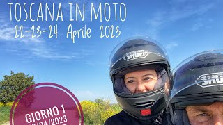 Weekend lungo in Toscana in moto 1250 Km Giorno 1 [upl. by Darrin459]