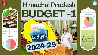 HP Budget 2024–25 Part 1 joktaacademy hpeconomicsurvey23 hpas2024 hpbudget himachalbudget [upl. by Sremmus]