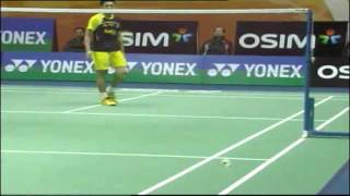 Semi Finals  MS  Lee Chong Wei vs Lin Dan  Yonex Sunrise Hong Kong Open 2011 [upl. by Agem821]