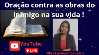 MISSIONÁRIA LUCINEIA DE JESUS OFICIAL 🔥🔥 está ao vivo [upl. by Retnuh]