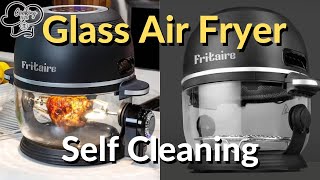 ALL NEW SELF CLEANING GLASS AIR FRYER By Fritaire  Full Review [upl. by Oetomit889]