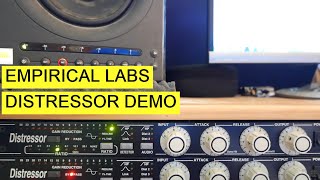 Empiral Labs Distressor Demo use and examples [upl. by Tertias]