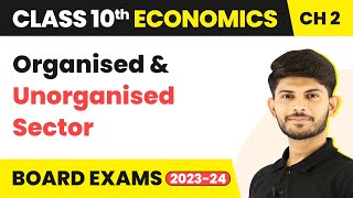 Organised and Unorganised Sector  Sectors Of The Indian Economy  Economics  Class 10th 202324 [upl. by Arbe]