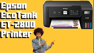 Epson EcoTank ET 2800 Printer Review [upl. by Jeremiah480]