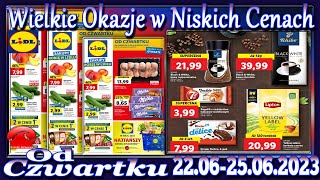 Lidl Nowa Gazetka Promocyjna Oszczędzaj z Lidlem Od 22 06 2023 W Lidlu Się Opłaca [upl. by Suiddaht]