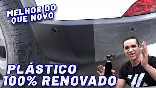 APRENDA A DEIXAR O PLÁSTICO MAIS NOVO DO QUE DE FÁBRICA [upl. by Araccat]