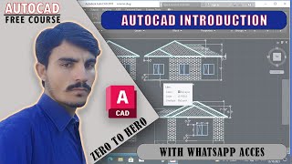 Introduction to Auto cad in HindiUrdu [upl. by Sutherlan]