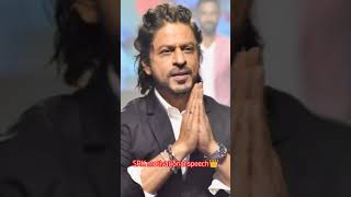 SRK motivational speech srk motivational success jawan motivationalspeech inspiration king [upl. by Graniela]