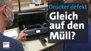 Elektrogeräte Reparieren oder entsorgen  Abendschau  BR24 [upl. by Anerrol]