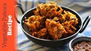 Vegetable Pakora Recipe [upl. by Fesuy]