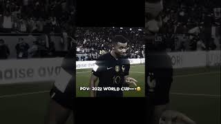 POV2022 WORLD CUP🥹 trending shortsfeed viralvideo edit footbaledits ronaldo [upl. by Reckford]