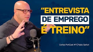 ENTREVISTA DE EMPREGO É TREINO PortCast 11 cortes 1080 [upl. by Nyrmac]