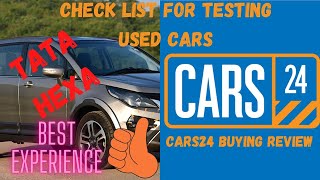 CARS24 used car booking amp buying process  Test drive review  Spinny better  Pre owned Cars [upl. by Airdnax]