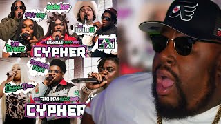 2024 XXL Freshman Cypher With ALL THE RAPPERS  VIDEO REACTION [upl. by Katleen]