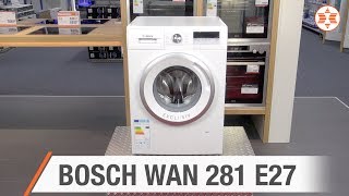 BOSCH Waschmaschine WAN 281 E27  experten Angebot der Woche [upl. by Mixie]