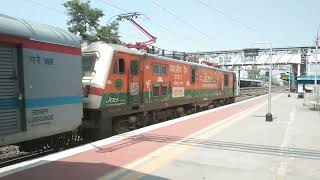 JOY EBIKE ADVERTISED WAP7 Lead Gorakhapur  Vadodara Special Train [upl. by Grevera255]