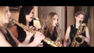 Libertango by Piazzolla performed by Marici Saxes  Saxophone Quartet [upl. by Laurene338]