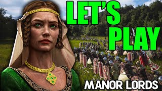 This Medieval Strategy Game is INSANE  Manor Lords [upl. by Enyamrahc]