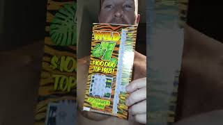 Scratch Off Ticket Wild 7 [upl. by Ahsiruam911]