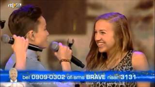 BBrave blijf bij mij liveshow 2 Xfactor [upl. by Adlesirk275]