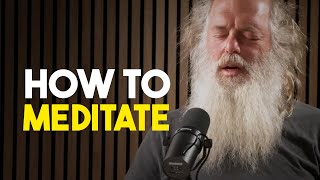 Rick Rubin Teaches You How to Meditate [upl. by Che600]