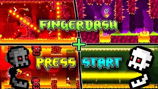 MASHUP Fingerbang Fingerdash Song  Press Start  Geometry Dash 22 [upl. by Pembrook]