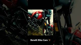 Benelli 500 Dirty to Dazzling in a minute ✨ bikewash benelli satisfyingvideo [upl. by Quillan]