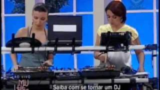 DJ Lisa Bueno no Programa Mulheres 2009 parte 1 [upl. by Valenba]