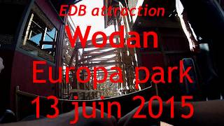 🎢Wodan OnridePOV Europa park [upl. by Eednus]