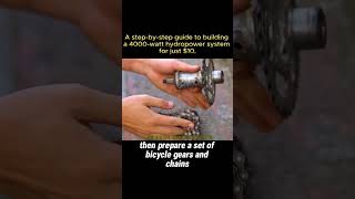 DIY  How to made 4000 watt hydropower system for just 10 dollars [upl. by Eirallam425]