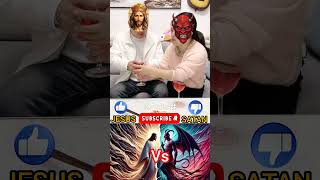 😇Jesus Vs Satan😈 Jesus want more power to get power Do subscribejesus god shortsjesuschrist [upl. by Kuth768]