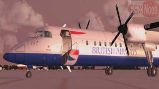 PSS Dash 8  Model Details FSX HD [upl. by Alyat783]