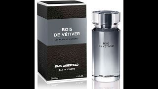 Karl Lagerfeld  Bois de Vétiver 2017 fragrance review [upl. by Yelyk]