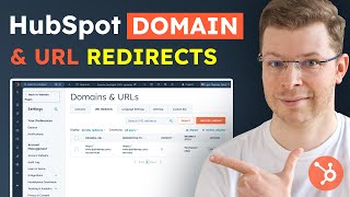 Launch a HubSpot website Connect Domain amp Set URL Redirects [upl. by Dam]