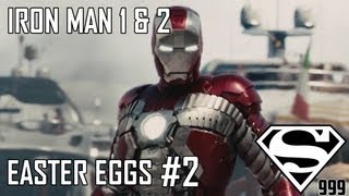 Iron Man 1 amp 2 Hidden Easter Eggs And Secrets Part 2 [upl. by Monika]