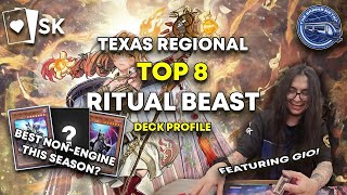 Ritual Beast TOP 8 Deck Profile with GIOBLOO  Lubbock Regional [upl. by Epner]