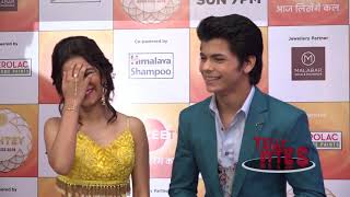 Siddharth Nigam and Avneet Kaur romantic dance step on zee rishtey awards [upl. by Hsirrehc]