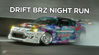 ONLINE DRIFT RUN  V8 BRZ  Gran Turismo 7 [upl. by Buhler]