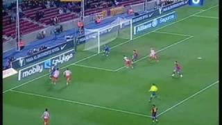 FC Barcelona  All goals scored in Copa del Rey 20082009 [upl. by Eintrok]