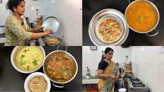 Monday  Cooking Vlog  Gala Gala Rasam  Pudalangai Kootu  Uttappam  Tiffin Sambar  Thuvaiyal [upl. by Colan]